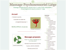 Tablet Screenshot of massage-psychosensoriel.be